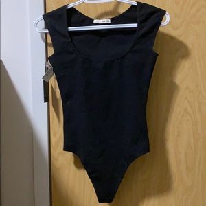 Aritzia black bodysuit nwt